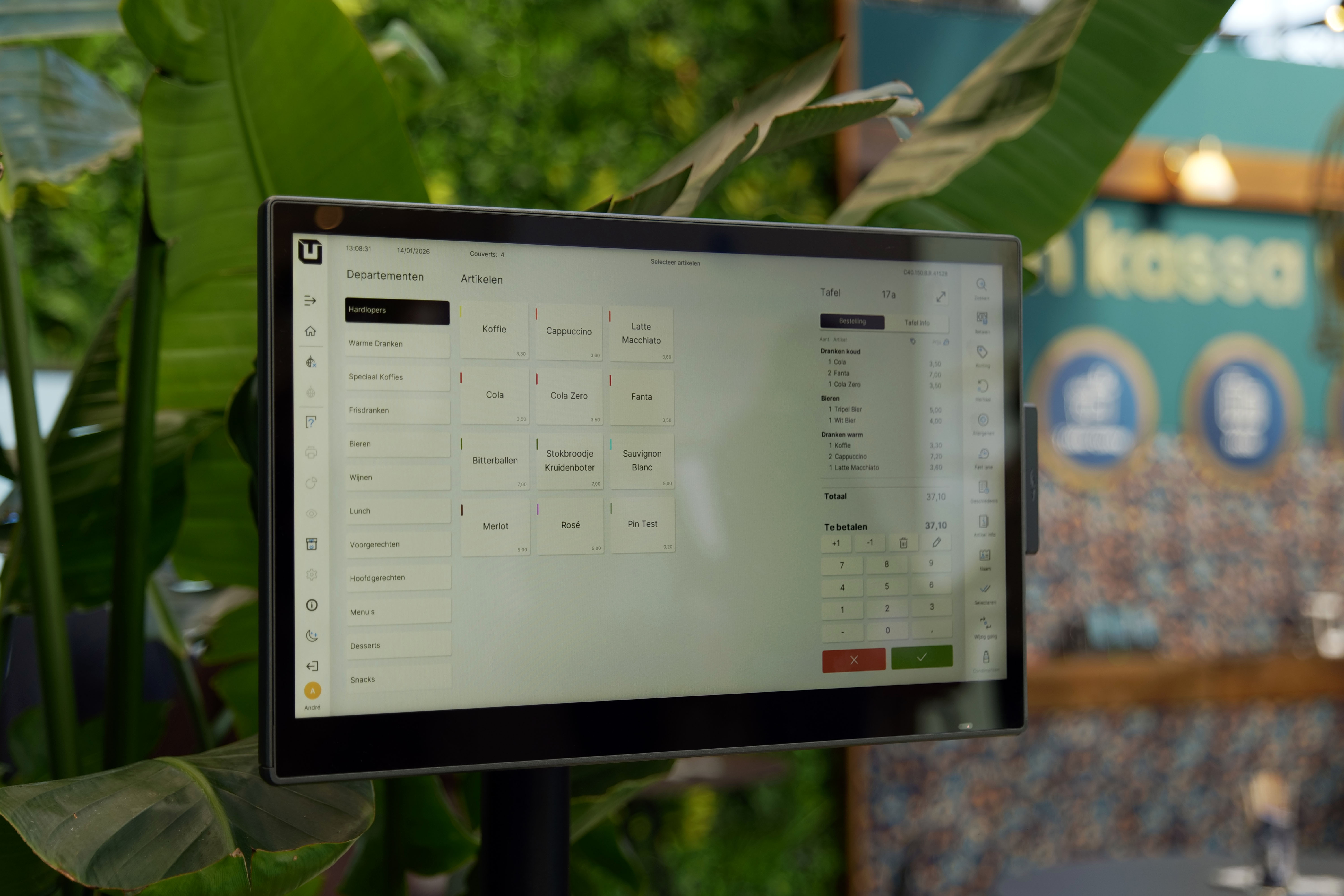 Untill kassasysteem voor restaurants